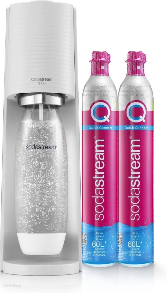 Sodastream Saturator Do Wody Gazowanej Terra Bia Y Cylindry Nowy Lotos